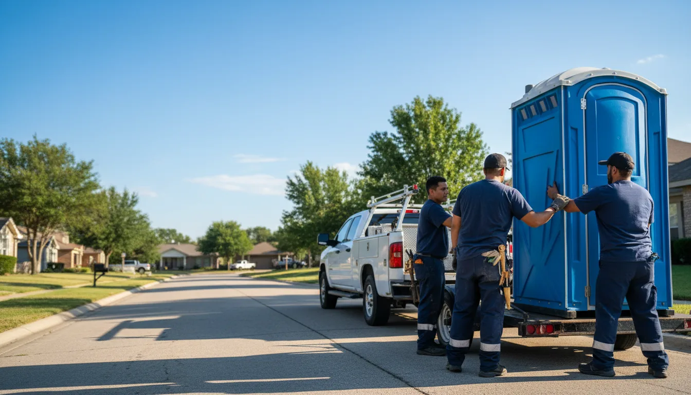 Portable Toilet Rental in Bluff City, KS near me